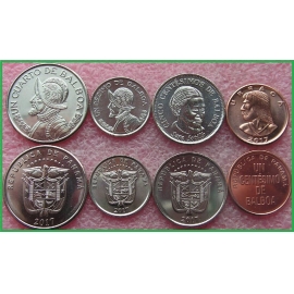 Панама 2017 г. Набор из 4 монет